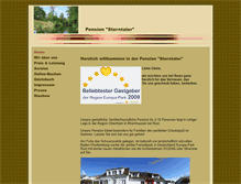 Tablet Screenshot of pensionsterntaler-lutz.de